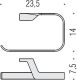Полотенцедержатель Colombo Design Alize B2531