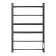 Полотенцесушитель электрический Point Афина PN04858B 50x80см чёрный матовый