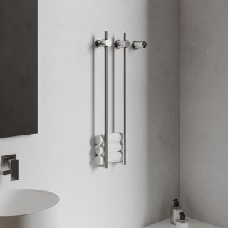 Полотенцесушитель электрический ABBER Charme AH4002 34x80 см хром