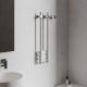 Полотенцесушитель электрический ABBER Charme AH4002 34x80 см хром