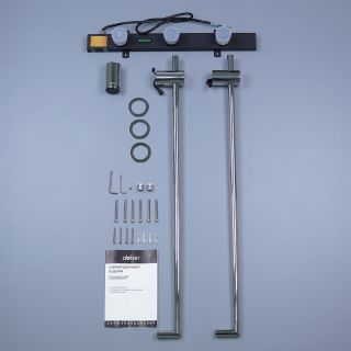 Полотенцесушитель электрический ABBER Charme AH4002 34x80 см хром