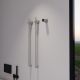 Полотенцесушитель электрический ABBER Charme AH4002BST 34x80 см сталь брашированная