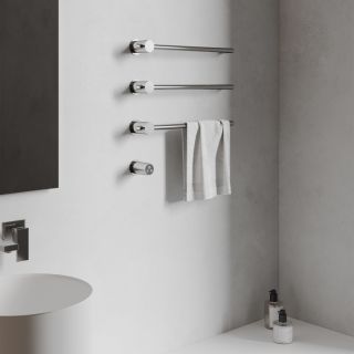 Полотенцесушитель электрический ABBER Charme AH4003 52x49 см хром