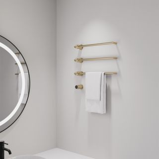 Полотенцесушитель электрический ABBER Charme AH4003G золото матовое