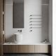 Полотенцесушитель электрический ABBER Charme AH4005 79x52 см хром