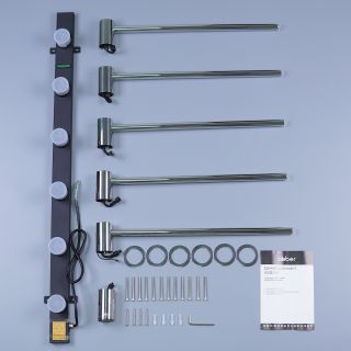 Полотенцесушитель электрический ABBER Charme AH4005 79x52 см хром