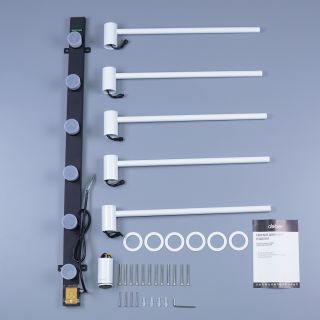 Полотенцесушитель электрический ABBER Charme AH4005MW 79x52 см белый матовый