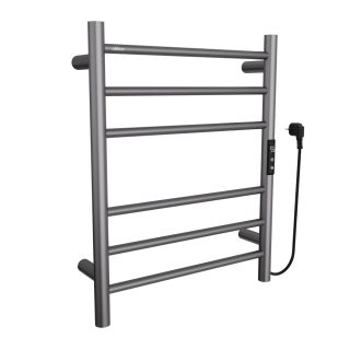 Полотенцесушитель электрический ABBER Standard AH4606NG оружейная сталь