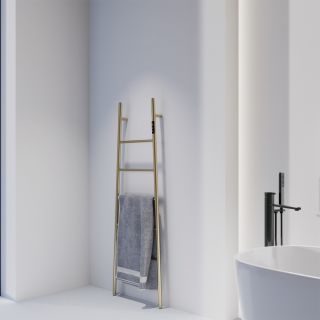 Полотенцесушитель электрический ABBER Treppe AH4705G золото матовое