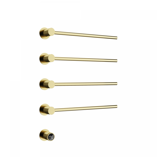 Полотенцесушитель электрический Sancos Линия (Linea) SC14001BG 53x66 см брашированное золото