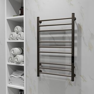 Полотенцесушитель электрический Indigo Line Trinity LСLTE80-50GNSRt 80x50 см оружейная сталь