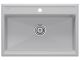 Мойка кухонная Paulmark Stepia PM117551-GRS серый дым Мойка кухонная Paulmark Stepia PM117551-GRS серый дым