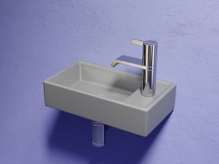 Раковина подвесная Ceramicanova Элемент (Element) CN6051LMH 41 см антрацит матовый