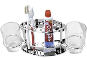 Держатель для зубных щеток Haiba HB101 хром