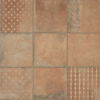 Керамогранит La Platera Куб Квинта Котто декор 81057, 45x45 (1,42)