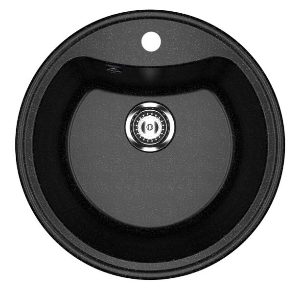 Кухонная мойка Ulgran Classic U-601-308 чёрный