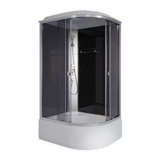 Душевая кабина Niagara Eco E90/80/40L/TN 90x80 см профиль хром стекло тонированное