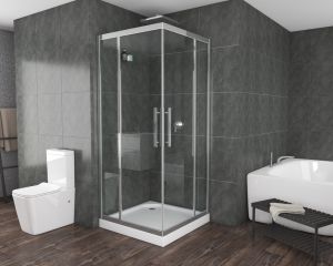 Душевой уголок Grossman Pragma PR-90SQ 90x90см серебро/прозрачное