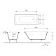 Ванна чугунная Delice Prestige DLR230601R 180х75 с отверстиями под ручки