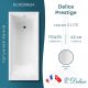Ванна чугунная Delice Prestige DLR230624 170х70 Ванна чугунная Delice Prestige DLR230624 170х70