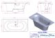 Ванна из литого мрамора Astra-Form Прима 185x90