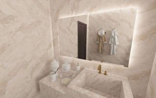 Керамогранит Absolut Gres PRO 1057G Sahara Beige 120x60см полированный
