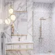 Керамогранит Absolut Gres PRO 1061G White Statuario 60x60см полированный