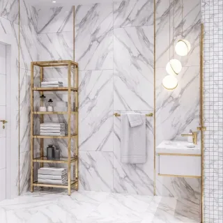 Керамогранит Absolut Gres PRO 1112G Carrara Classic 120x60см полированный
