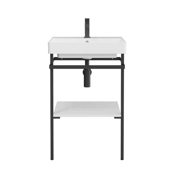 Структура металлическая Kerama Marazzi Pro PRO.55.01\BLK.M 55 см чёрный матовый