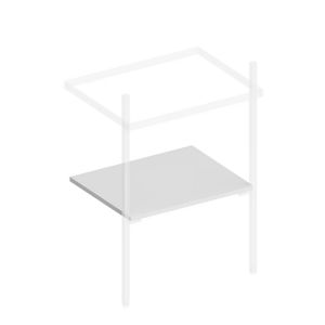 Полка для структур Kerama Marazzi Pro PRO.sh.55\WHT.M 55 см белый матовый