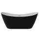 Ванна акриловая Delice Provanse DLR440102Bk 170х80 черная матовая