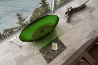 Прозрачная ванна ABBER Kristall AT9702Emerald из полиэфирной смолы 180x85см зелёный Прозрачная ванна ABBER Kristall AT9702Emerald из полиэфирной смолы 180x85см зелёный