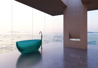 Прозрачная ванна ABBER Kristall AT9703Aquamarin из полиэфирной смолы 170x75см бирюзовый Прозрачная ванна ABBER Kristall AT9703Aquamarin из полиэфирной смолы 170x75см бирюзовый