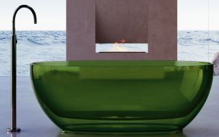 Прозрачная ванна ABBER Kristall AT9703Emerald из полиэфирной смолы 170x75см зелёный Прозрачная ванна ABBER Kristall AT9703Emerald из полиэфирной смолы 170x75см зелёный