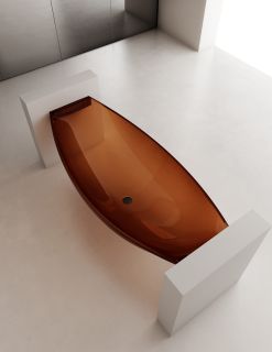 Прозрачная ванна ABBER Kristall AT9704Opal подвесная 180x80см коричневый Прозрачная ванна ABBER Kristall AT9704Opal подвесная 180x80см коричневый