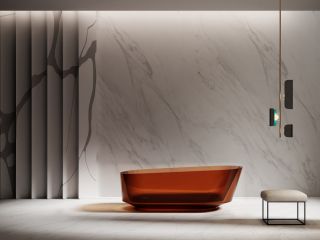 Прозрачная ванна ABBER Kristall AT9706Opal из полиэфирной смолы 170x80см коричневый Прозрачная ванна ABBER Kristall AT9706Opal из полиэфирной смолы 170x80см коричневый