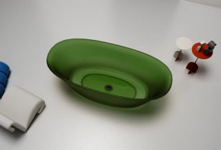 Прозрачная ванна ABBER Kristall AT9707Emerald из полиэфирной смолы 170x75см зелёный Прозрачная ванна ABBER Kristall AT9707Emerald из полиэфирной смолы 170x75см зелёный
