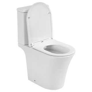 Унитаз-компакт Azario Vise AZ-1343BT безободковый белый
