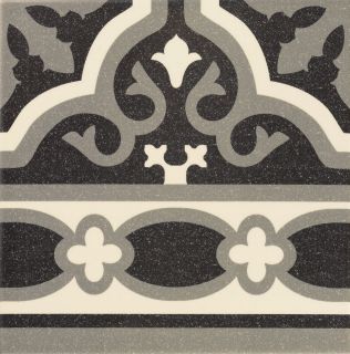 Керамическая плитка Mainzu PT01979 Cenefa Florentine Black 20x20