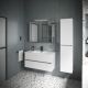 Пенал подвесной Sancos Urban PUR35W 35см белый глянец