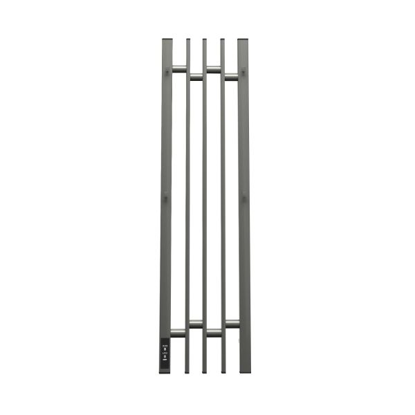 Полотенцесушитель электрический Point Фрея PN20738GB П2 180x800 диммер слева графит блеск