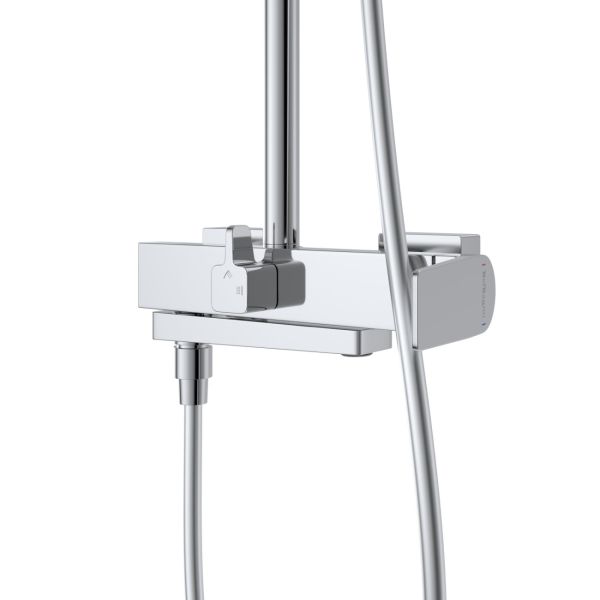 Комплект смесителей для ванной комнаты BelBagno ARDENTE-VSCM/LVM-CRM хром