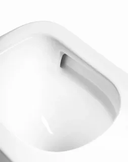 Напольный унитаз Charus Monarch Tornado  CR.533.WT3.GB безободковый белый