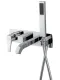 Смеситель для ванны и душа Wonzon & Woghand Flex WW-88889072-CR хром