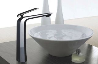 Смеситель для раковины Rose R1311H чёрный матовый Смеситель для раковины Rose R1311H чёрный матовый