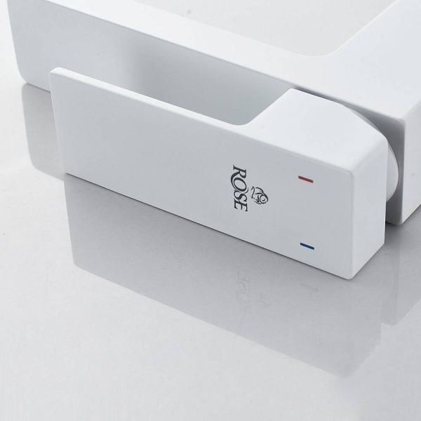 Смеситель для раковины Rose R1801C-1 белый