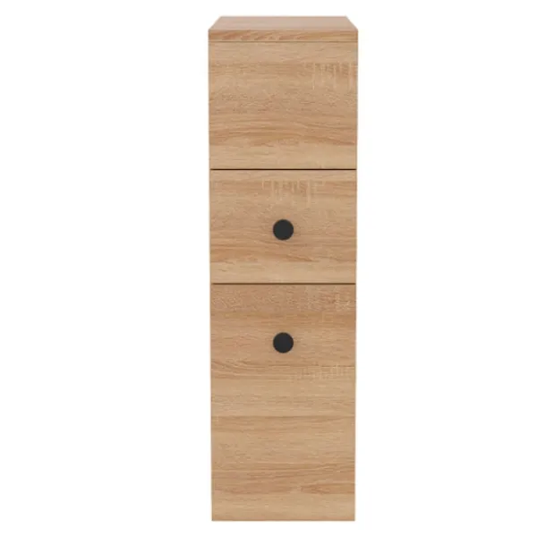 Шкаф-пенал напольный Onika Кроун 402002 20 см дуб сонома