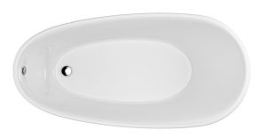 Акриловая ванна Excellent Olia WAEX.OLI15WH 150 х 73 см отдельностоящая