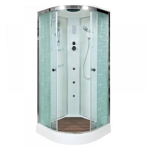 Душевая кабина Deto ЕМ1510 с гм. и эл. 100х100х220 см