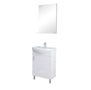 Комплект мебели для ванной GROSSMAN ECO LINE 105205 50 БЕЛЫЙ